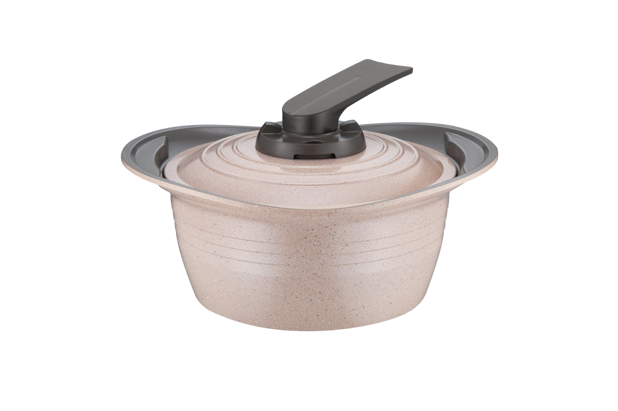 MARBLE CERAMIC COKWARES PASTEL TONE