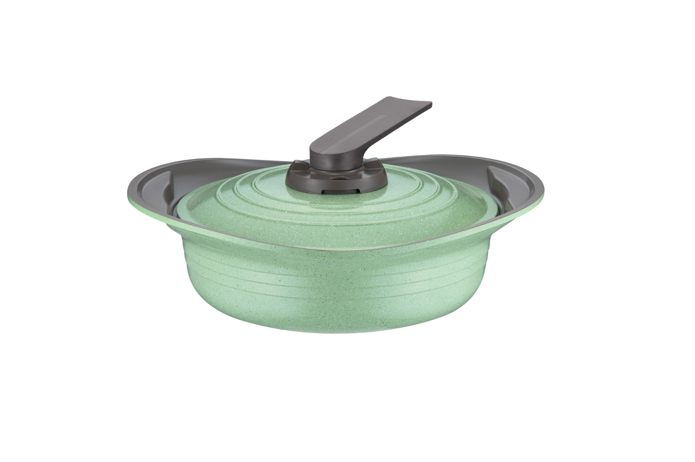 MARBLE CERAMIC COKWARES PASTEL TONE