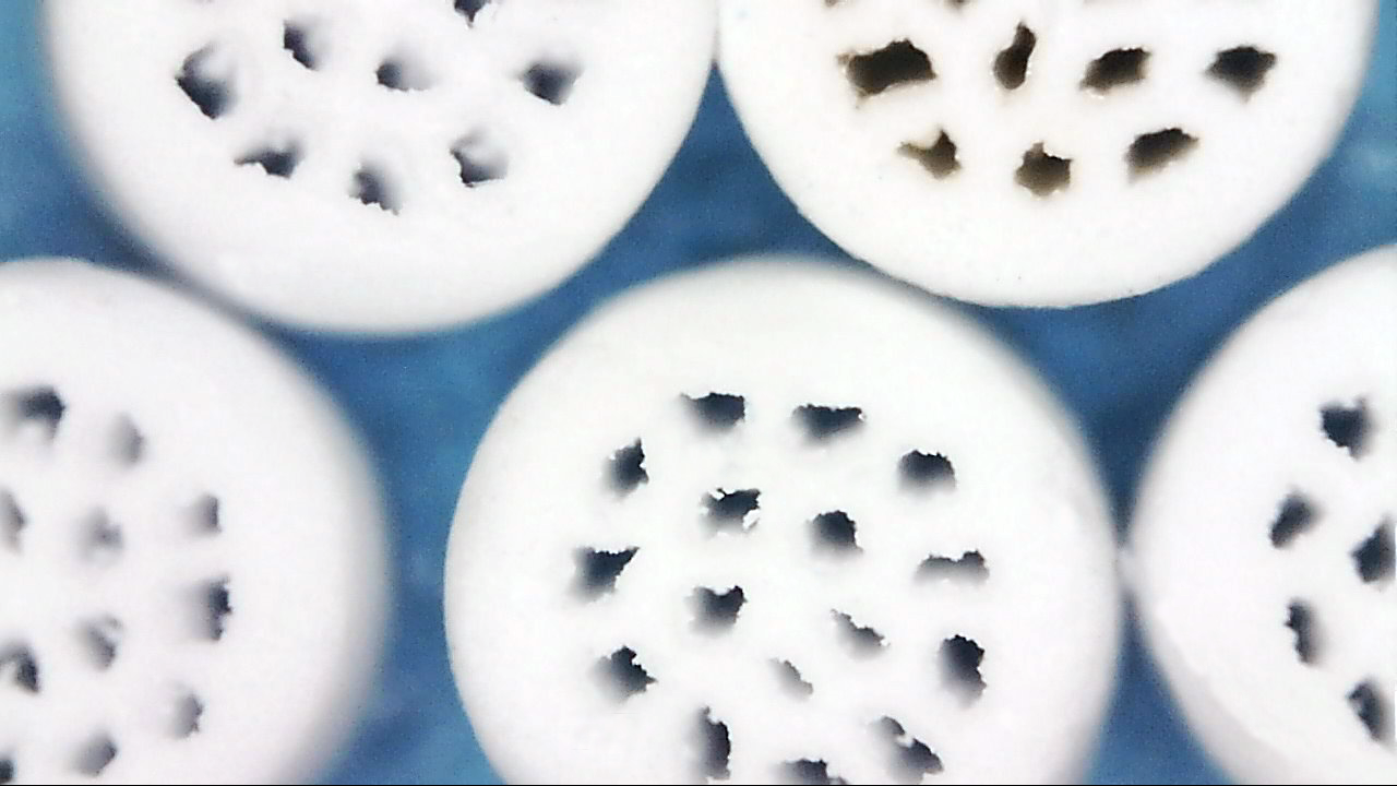 Mimicking human cortical bone with multichannel