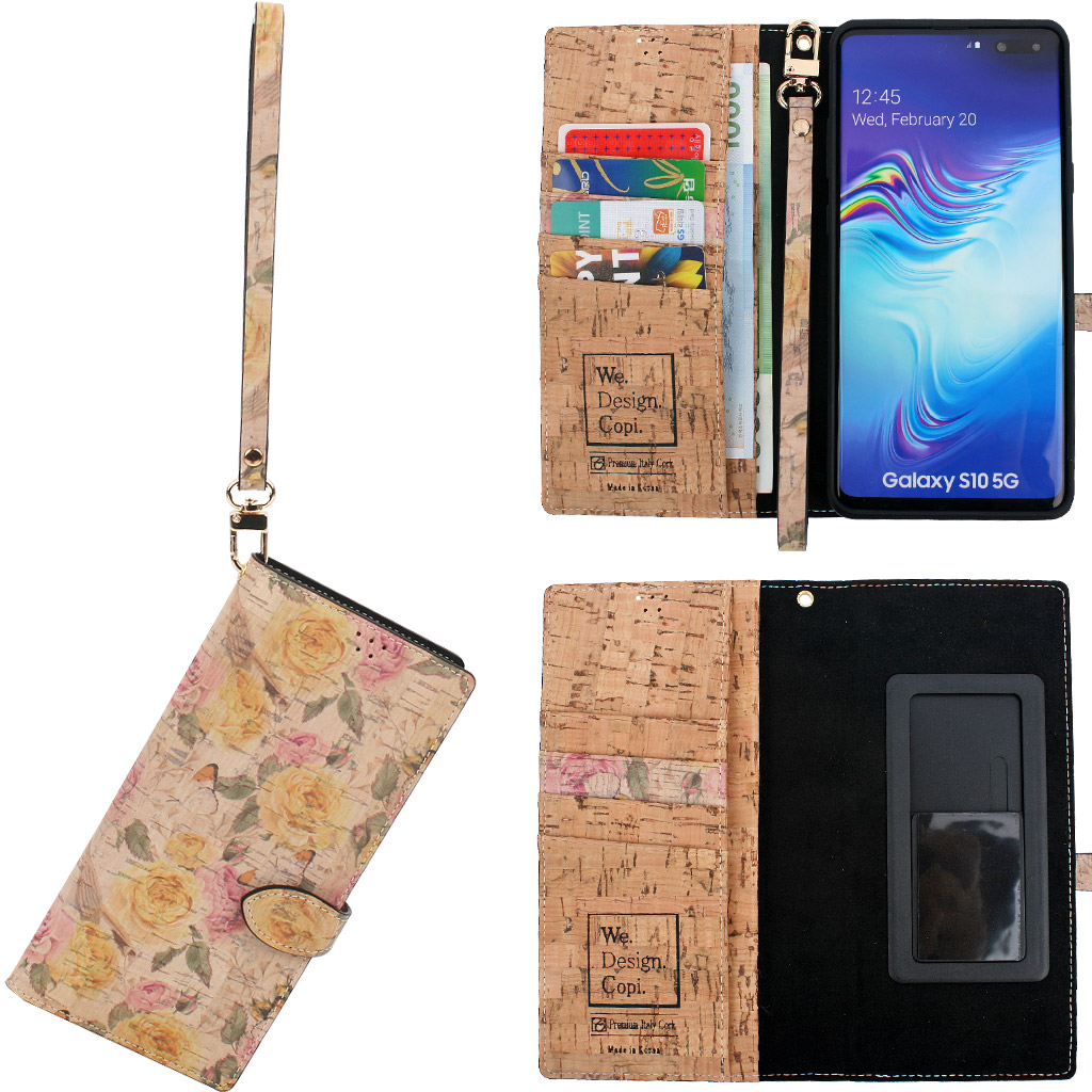 COPI Mobile Phone Case Vegetable Italy Cork Leathe