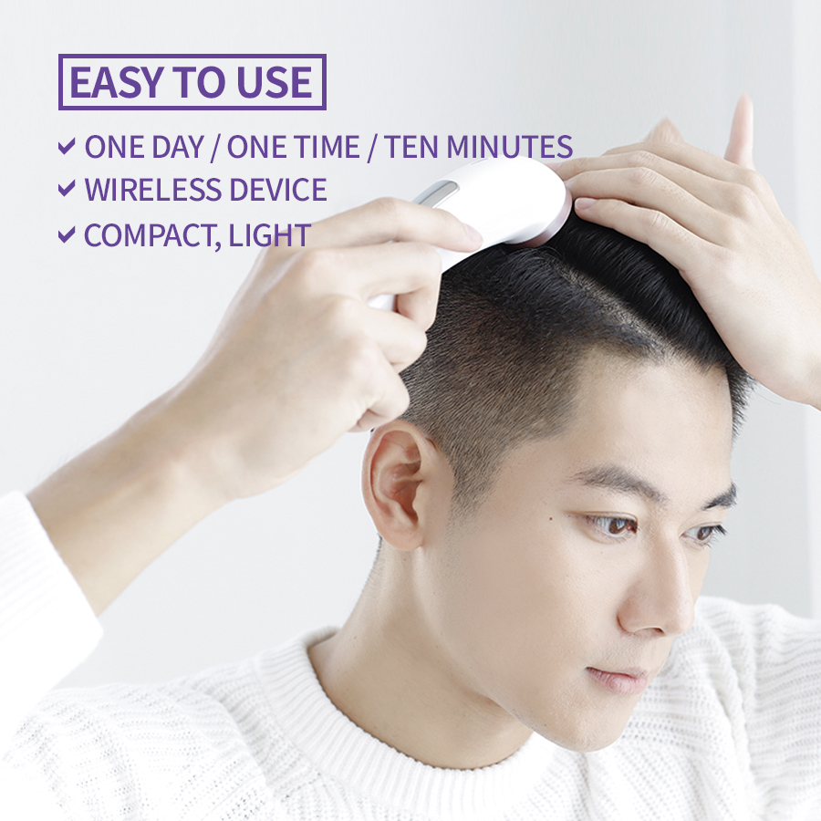 LED Scalp Care Device Volume Booster