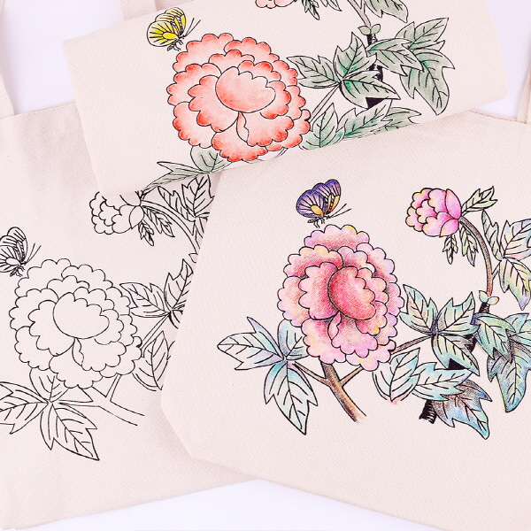 Making DIY Eco Bag with Kids