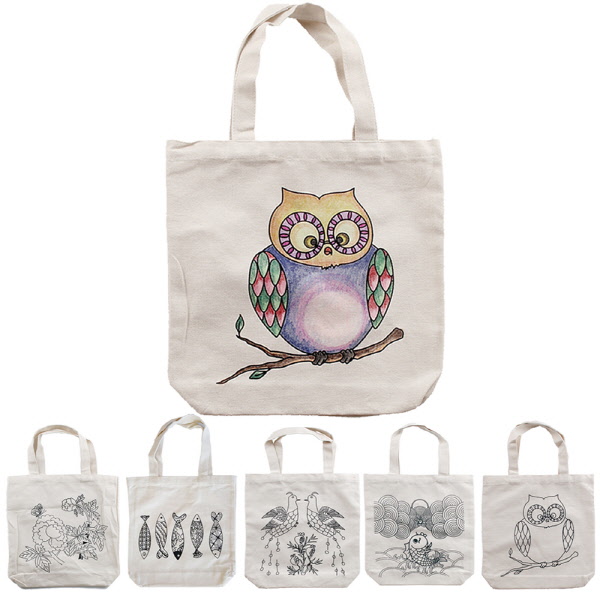 Making DIY Eco Bag with Kids