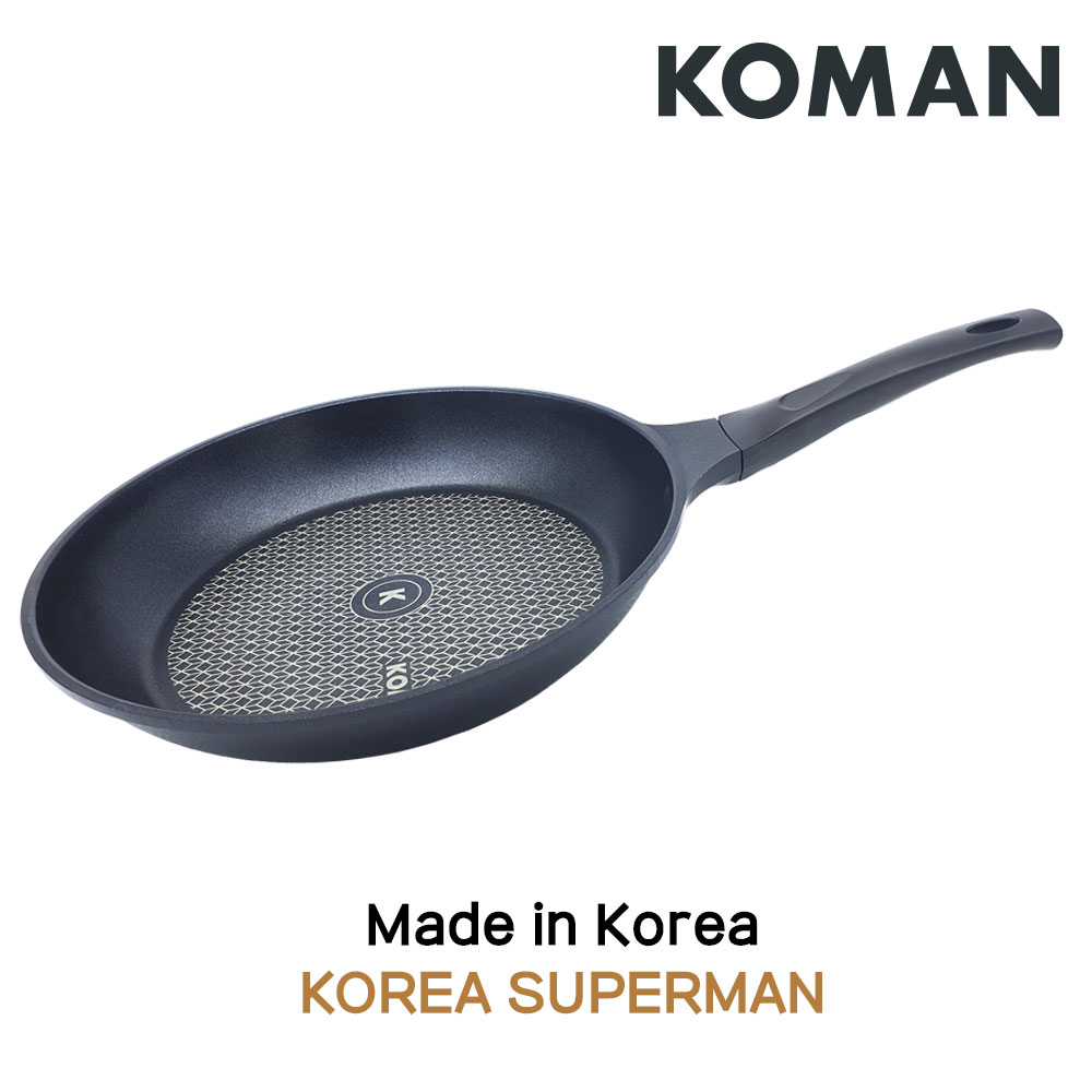 KOMAN Shinewon IH Titanium Coating Frying Pan 28cm