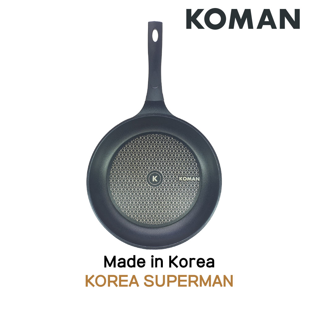 KOMAN Shinewon IH Titanium Coating Frying Pan 28cm