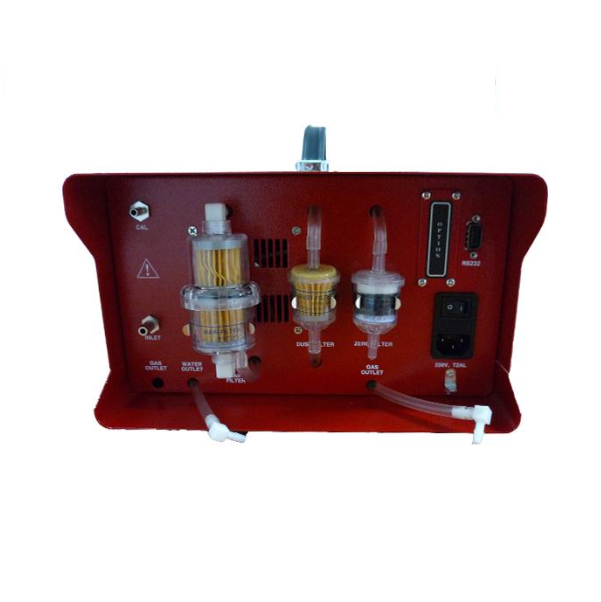 Gas Analyzer KEG500 Backside