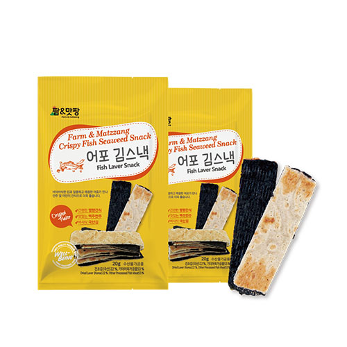 a package and a bag of kimchi crackers