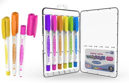 Multi Color SolidHighlighter Marker pens 