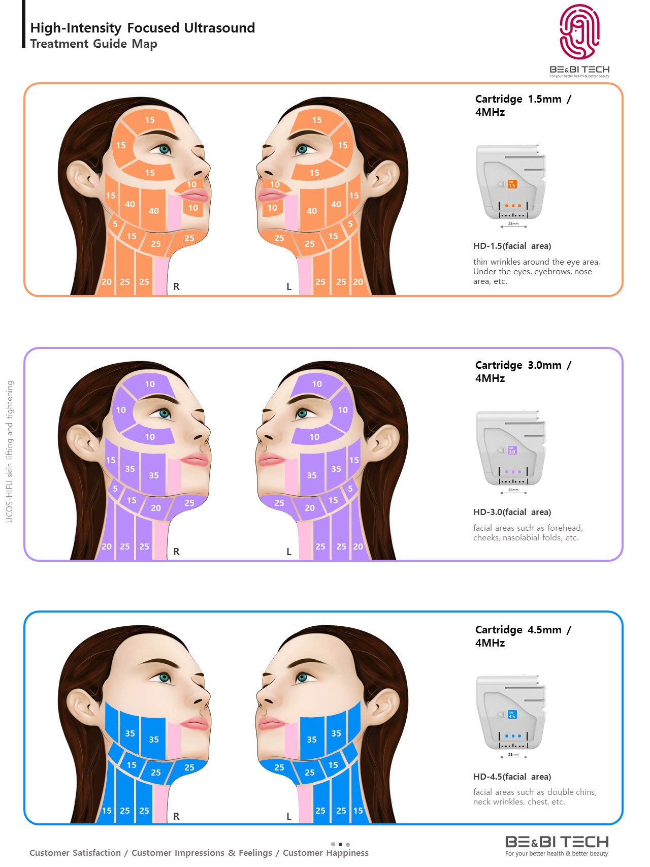 Facial Treatment Map