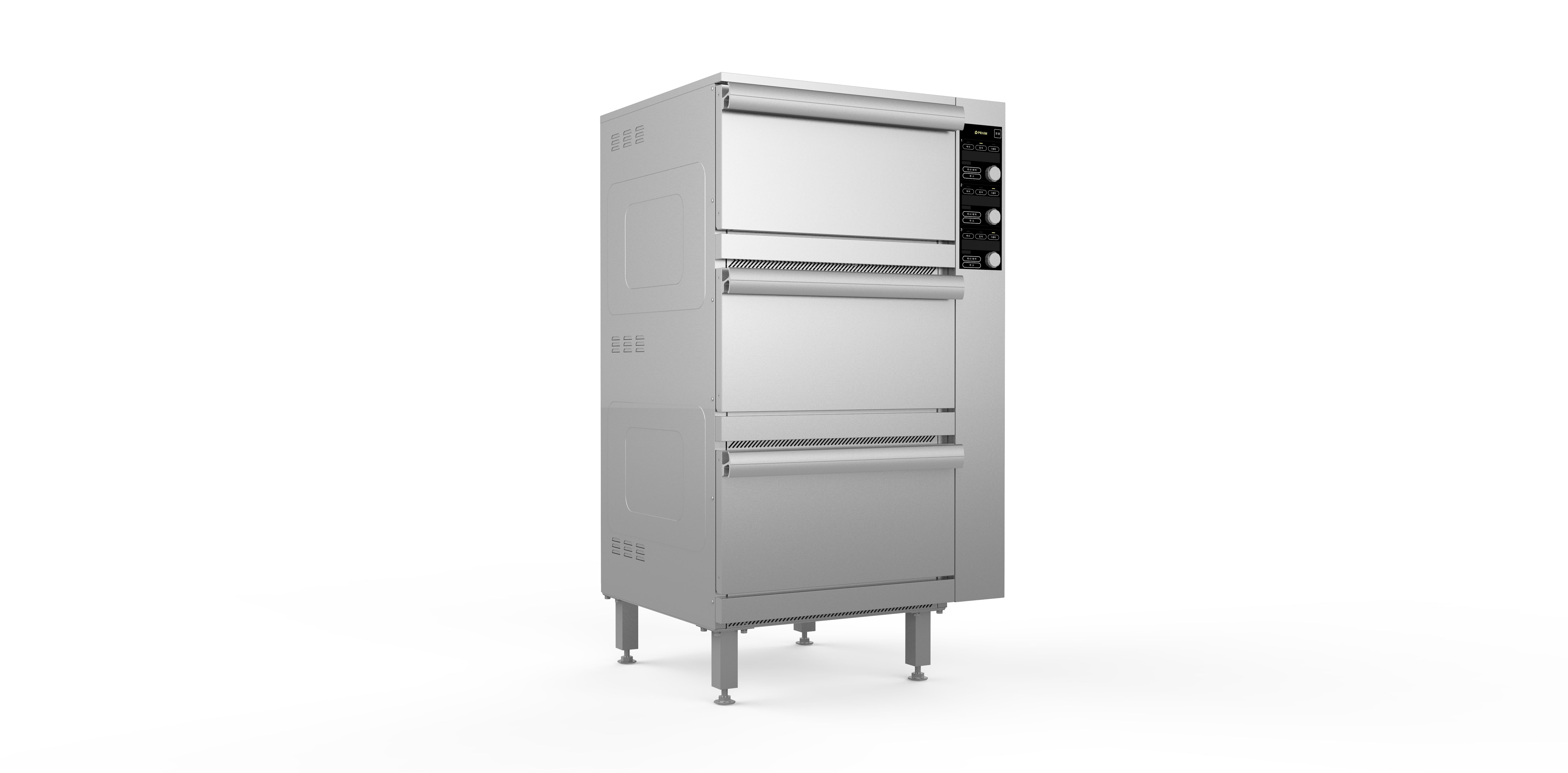 3 Deck rice cooker Analog type