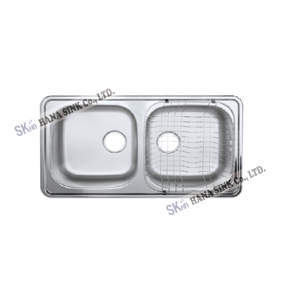 Stainless steel sink bowl