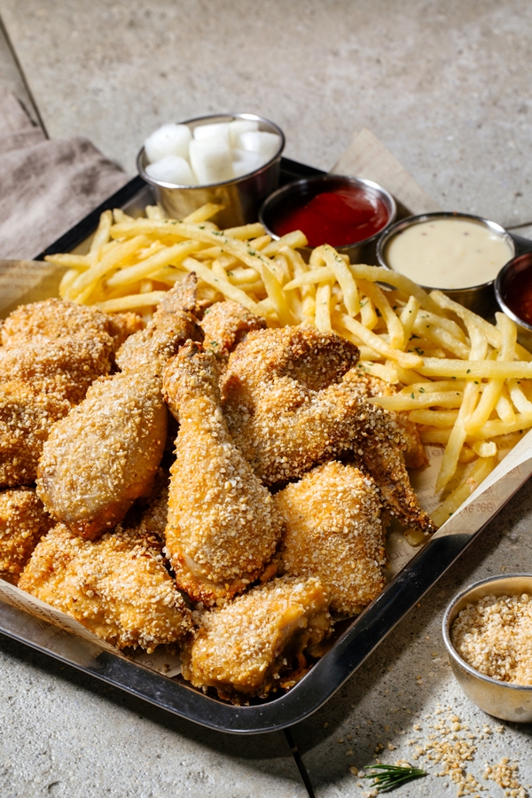 The healthy baked chicken that is perfectly crispy