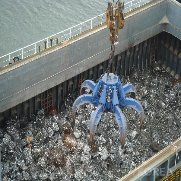 Motor Engine Hydraulic Orange Grab