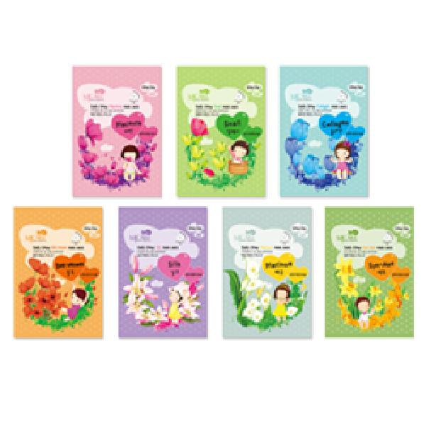 a variety of colorful flower seeds