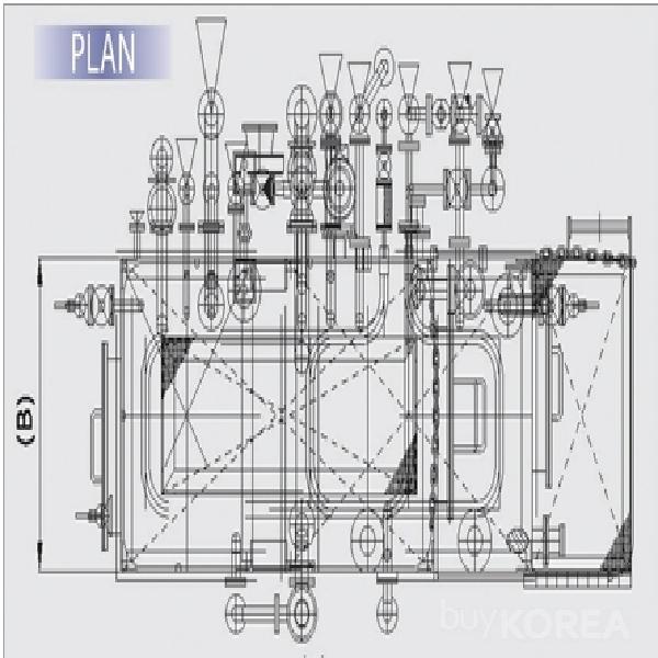 Waste Oil Sett Serv Tank  MDO Tank for Incinera