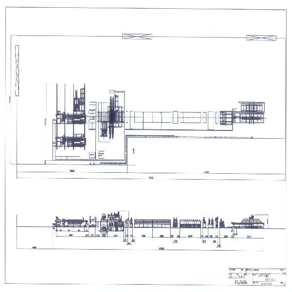 LAYOUT OF HONEYCOMB LINE