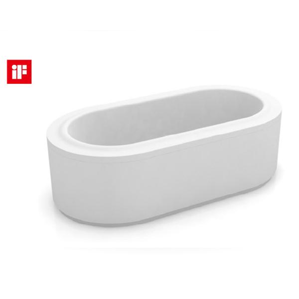 oval bathtub