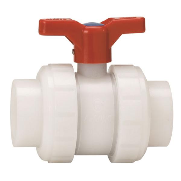 PVDF TRUE UNION BALL VALVESCREWED 