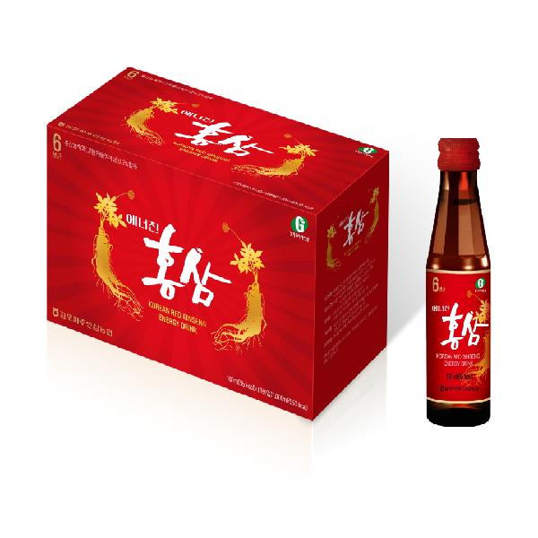 a box and a bottle of chinese tea