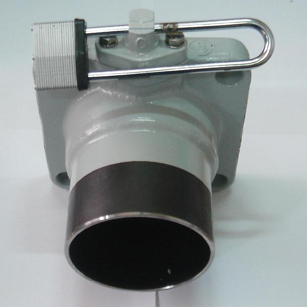 pad lockable valve 