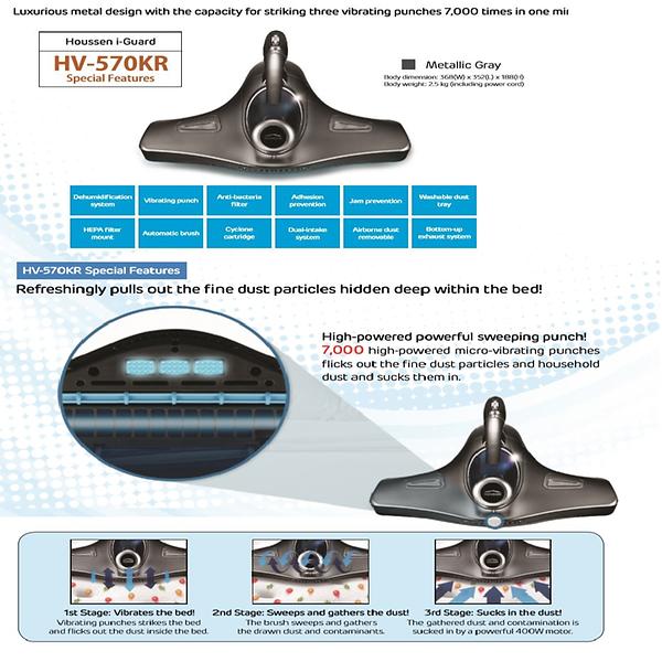 UV Bed Vacuum Cleaner