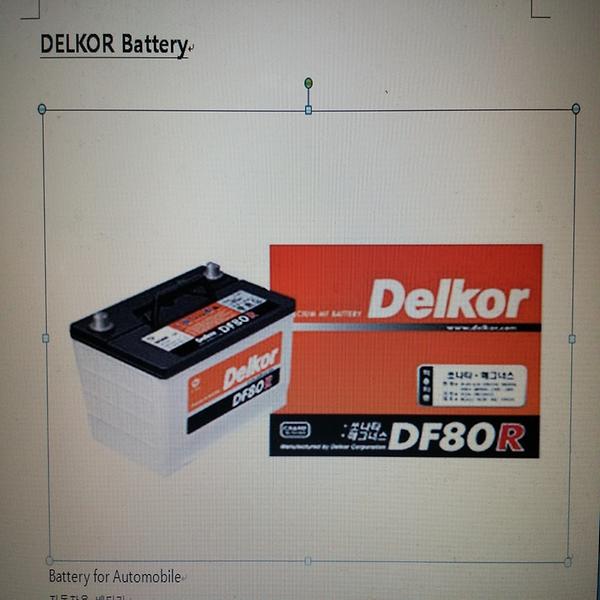 Battery for Car