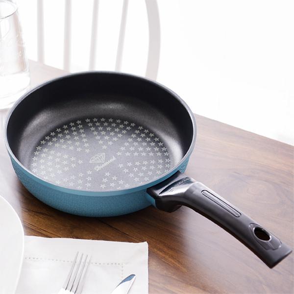 Nonstick diamond-coating
