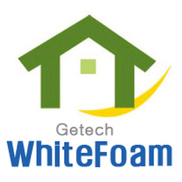 Getech White-foam logo