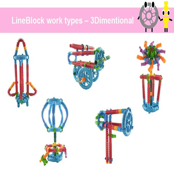 LineBlock work types-3D