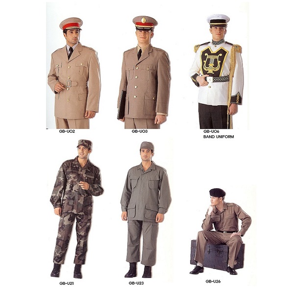 Military uniforms