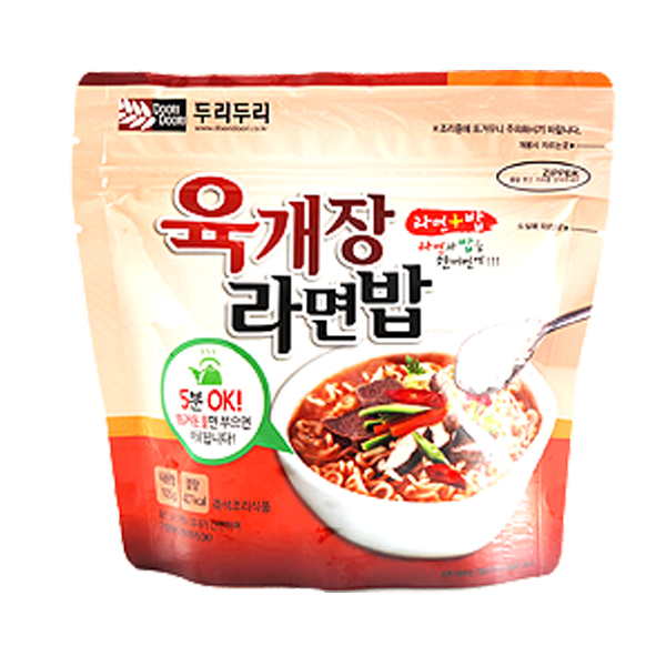 Korean soup Noodle Rice