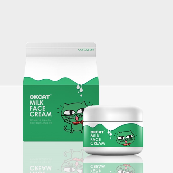 OKCAT MILK FACE CREAM