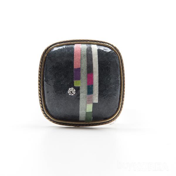 Hanbok brooch (Hanji made