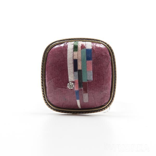 Hanbok brooch (Hanji made