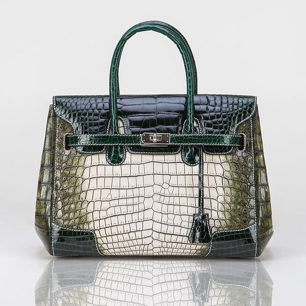 Saltwater crocodile bag