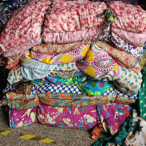 chiffon printed stock lot