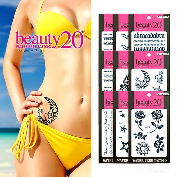 Water-free
tatoo sticker