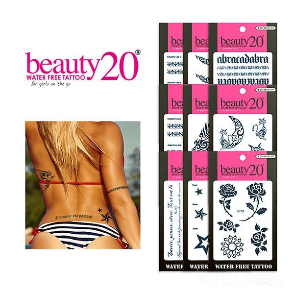 Water-free
tatoo sticker