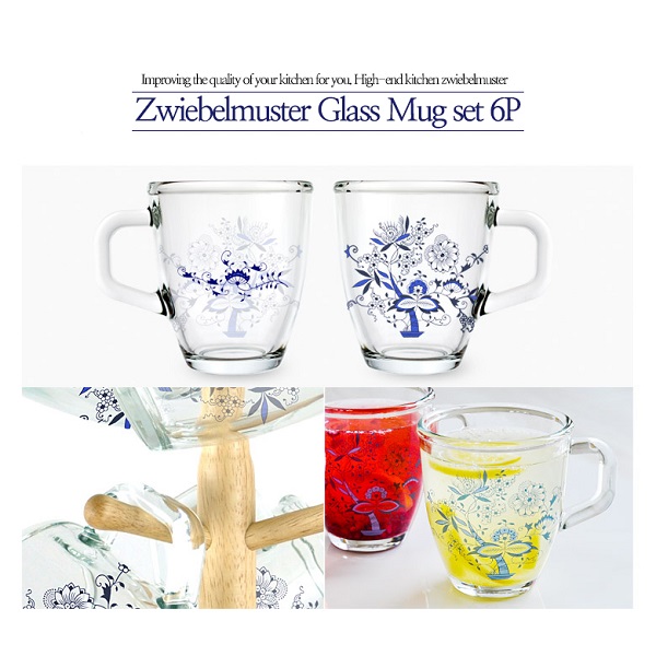 Glass Mug set 