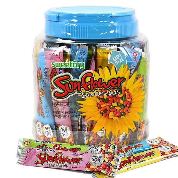 Sunflower seed chocoball