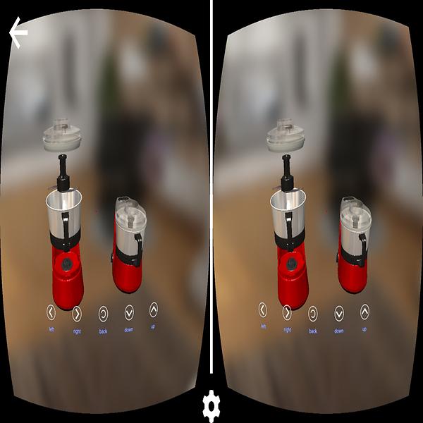 Virtual Reali view in SNS
