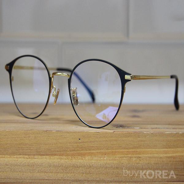 metal glasses
black gold