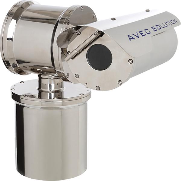 Single pan tilt housing