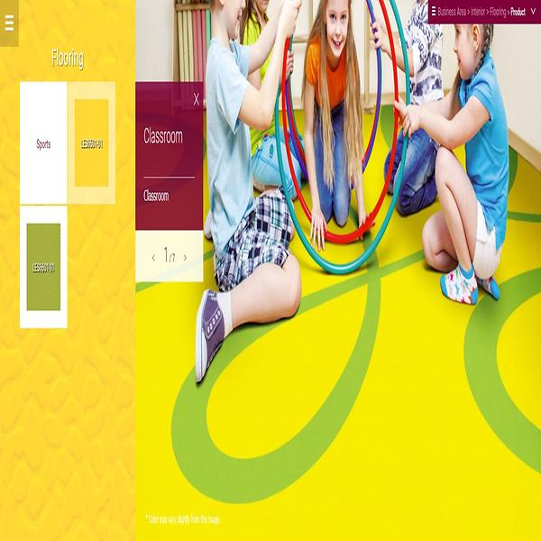 Floor Vinyl for Classroom