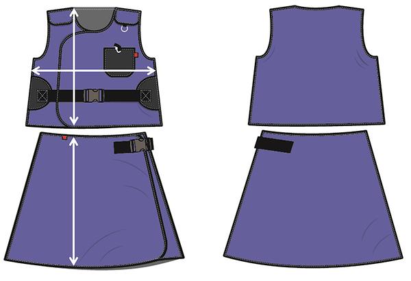 Vest Skirt Shield Apron 