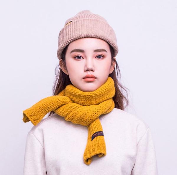 muffler-sweetie mustard