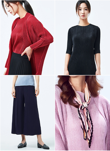 pants top outer scarf SET