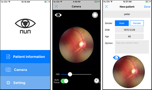 Images by smartphone appl