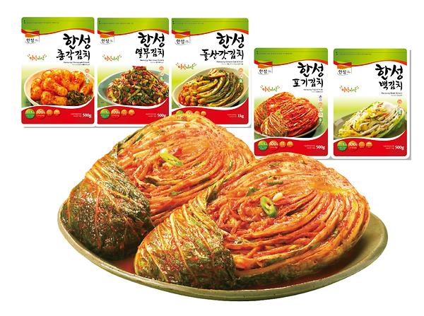 Korean Hansung Kimchis