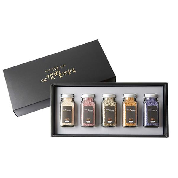 Salt Rainbow Five Bottles